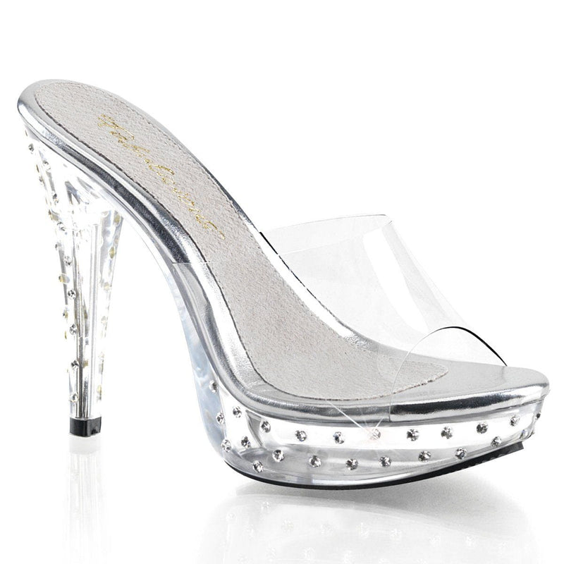 Fabulicious COCKTAIL-501SDT Slide (Clear/Clear)