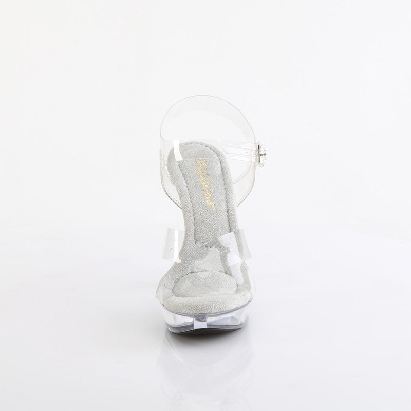 Fabulicious COCKTAIL-507 Sandal (Clear/Clear)