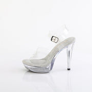 Fabulicious COCKTAIL-507 Sandal (Clear/Clear)