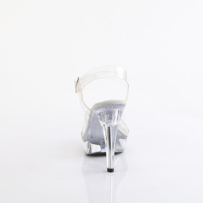 Fabulicious COCKTAIL-507 Sandal (Clear/Clear)