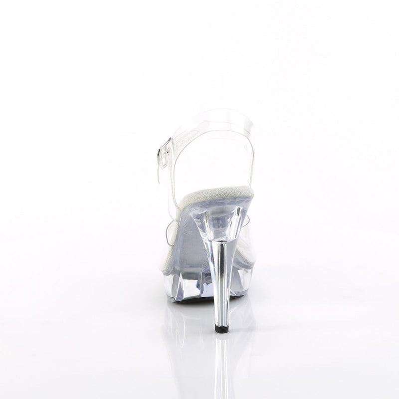 Fabulicious COCKTAIL-508 Sandal (Clear/Clear)