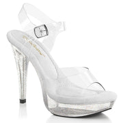 Fabulicious COCKTAIL-508MG Sandal (Clear/Clear)