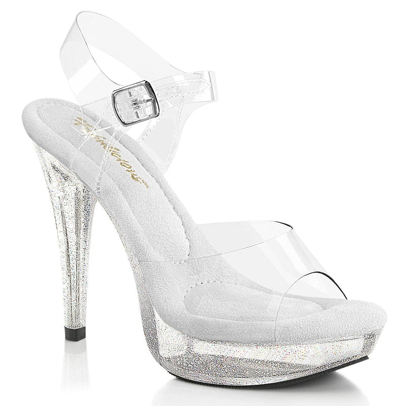 Fabulicious COCKTAIL-508MG Sandal (Clear/Clear)