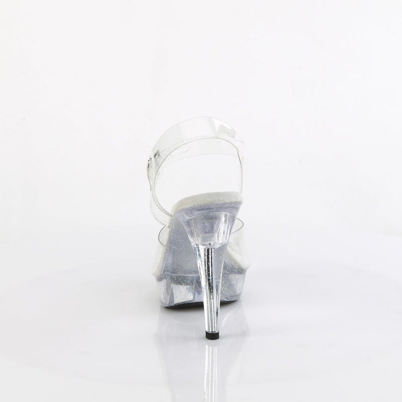 Fabulicious COCKTAIL-508MG Sandal (Clear/Clear)