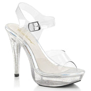 Fabulicious COCKTAIL-508MG Sandal (Clear/Clear)
