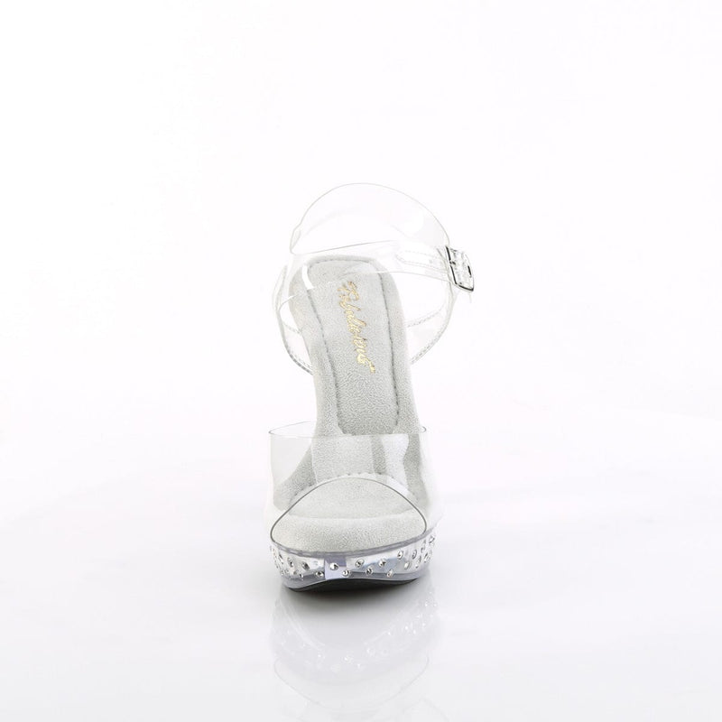 Fabulicious COCKTAIL-508SDT Sandal (Clear/Clear)
