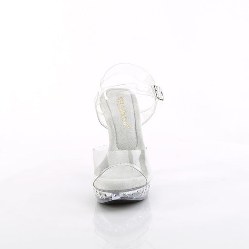 Fabulicious COCKTAIL-508SDT Sandal (Clear/Clear)