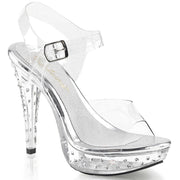 Fabulicious COCKTAIL-508SDT Sandal (Clear/Clear)