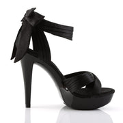 Fabulicious COCKTAIL-568 Sandal (Black Satin/Black)