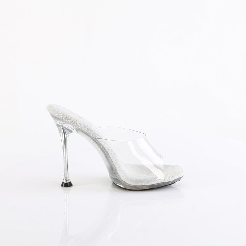 Fabulicious CUPID-401 Slide (Clear/Clear)