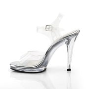 Fabulicious FLAIR-408 Sandal (Clear/Clear)