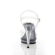 Fabulicious FLAIR-408 Sandal (Clear/Clear)