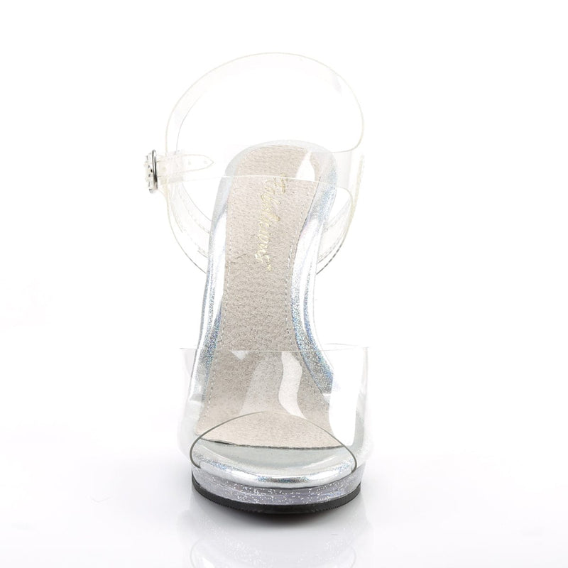 Fabulicious FLAIR-408MG Sandal (Clear/Clear)