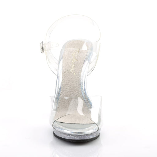 Fabulicious FLAIR-408MG Sandal (Clear/Clear)