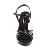 Fabulicious FLAIR-420 Sandal (Black/Black)