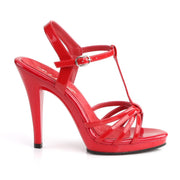 Fabulicious FLAIR-420 Sandal (Red Patent/Red)