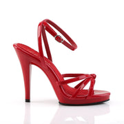 Fabulicious FLAIR-436 Sandal (Red Patent/Red)