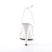 Fabulicious FLAIR-436 Sandal (White Patent/White)
