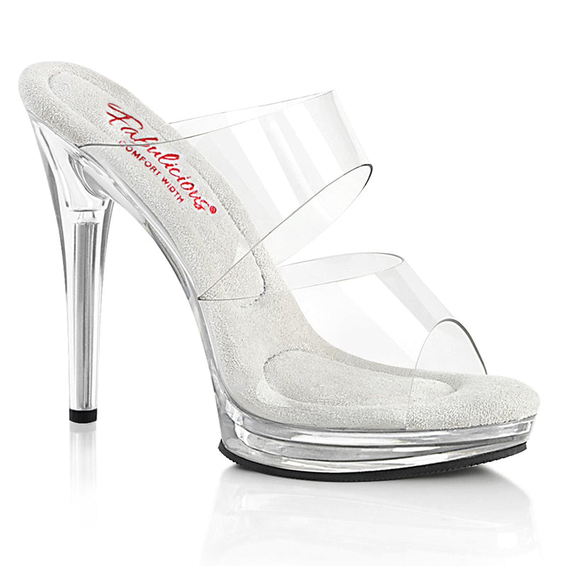 Fabulicious GLORY-502 Slide (Clear/Clear)