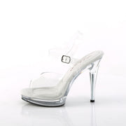 Fabulicious GLORY-508 Sandal (Clear/Clear)