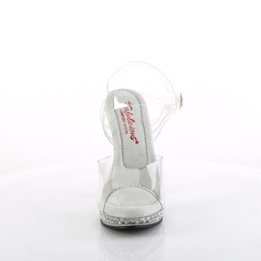 Fabulicious GLORY-508SDT Sandal (Clear/Clear)