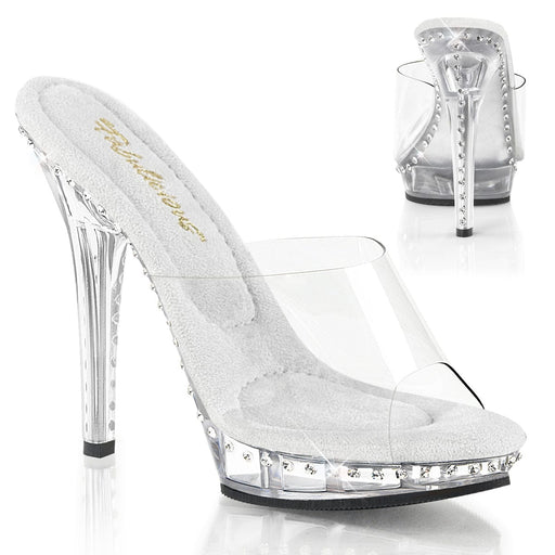Fabulicious LIP-101LS Slide (Clear/Clear)