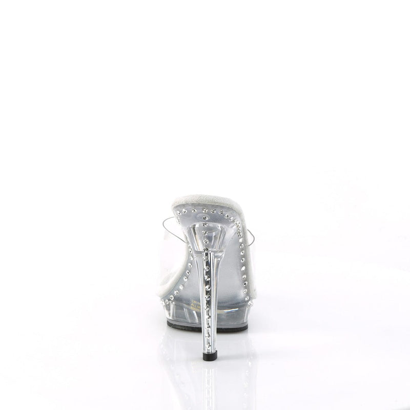 Fabulicious LIP-101LS Slide (Clear/Clear)
