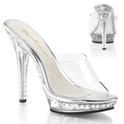 Fabulicious LIP-101LS Slide (Clear/Clear)