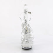 Fabulicious LIP-106 Sandal (Clear/Clear)