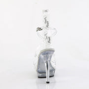 Fabulicious LIP-106 Sandal (Clear/Clear)
