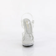 Fabulicious LIP-108MG Sandal (Clear/Clear)
