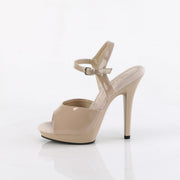 Fabulicious LIP-109 Sandal (Nude/Nude)