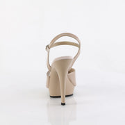 Fabulicious LIP-109 Sandal (Nude/Nude)