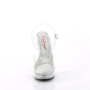 Fabulicious MAJESTY-508 Sandal (Clear/Clear)