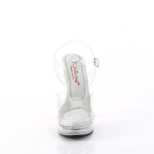 Fabulicious MAJESTY-508 Sandal (Clear/Clear)