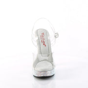 Fabulicious MAJESTY-508DM Sandal (Clear/Clear)