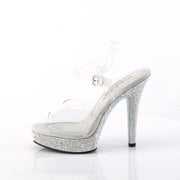 Fabulicious MAJESTY-508DM Sandal (Clear/Clear)