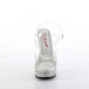 Fabulicious MAJESTY-508SDT Sandal (Clear/Clear)