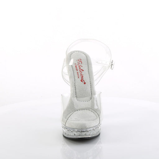 Fabulicious MAJESTY-508SDT Sandal (Clear/Clear)