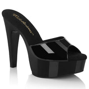 Fabulicious MARTINI-501 Slide (Black Patent/Black)