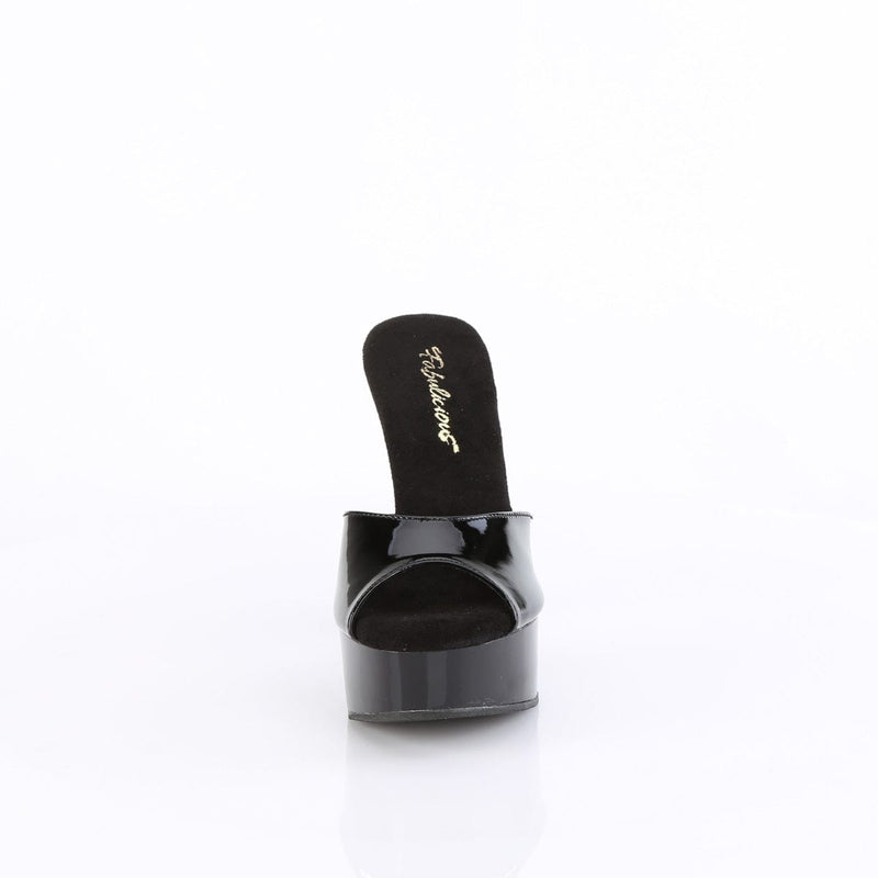Fabulicious MARTINI-501 Slide (Black Patent/Black)