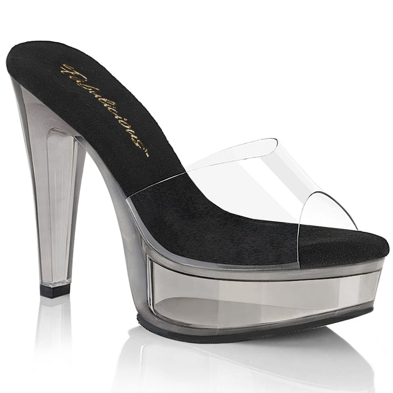 Fabulicious MARTINI-501 Slide (Clear-Black/Smoke Tinted)