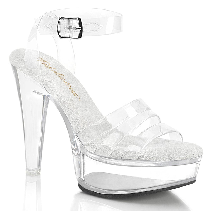 Fabulicious MARTINI-505 Sandal (Clear/Clear)