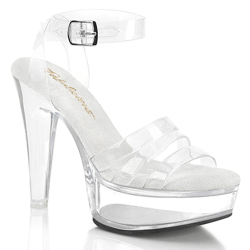 Fabulicious MARTINI-505 Sandal (Clear/Clear)