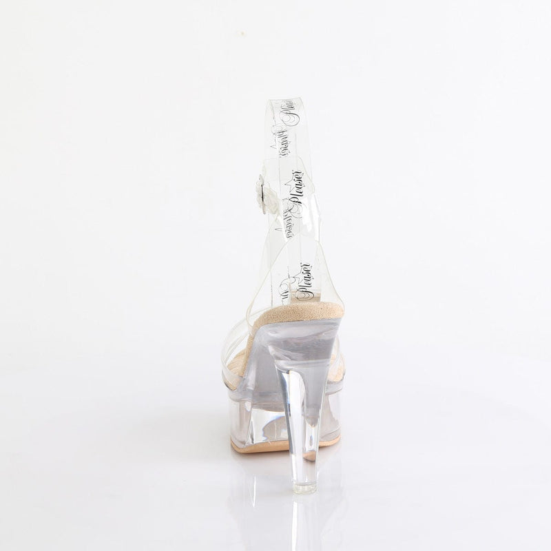 Fabulicious MARTINI-505 Sandal (Clear-Cream/Clear)