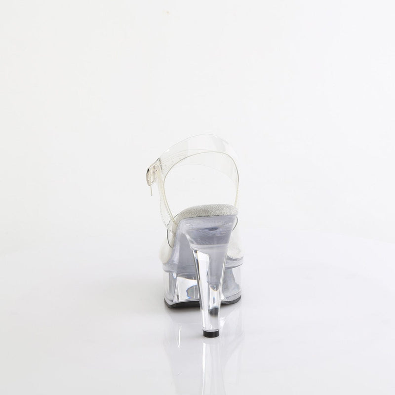 Fabulicious MARTINI-508 Sandal (Clear/Clear)