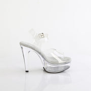 Fabulicious MARTINI-508 Sandal (Clear/Clear)