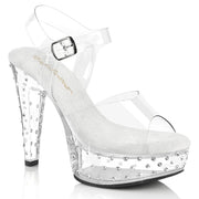 Fabulicious MARTINI-508SDT Sandal (Clear/Clear)