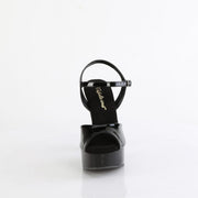 Fabulicious MARTINI-509 Sandal (Black Patent/Black)