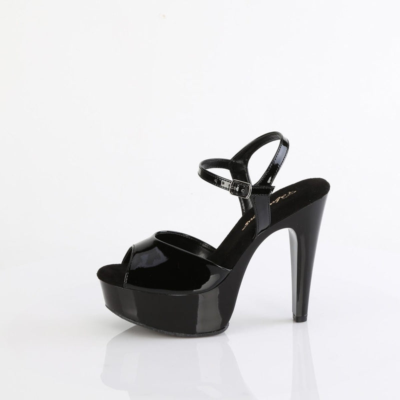 Fabulicious MARTINI-509 Sandal (Black Patent/Black)